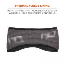 Thermal fleece lining: Heat-trapping grid polyester fleece for warmth in mild to extreme conditions