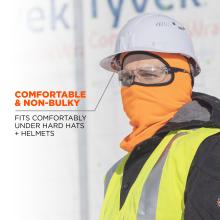 Comfortable and non-bulky: fits comfortably under hard hats and helmet