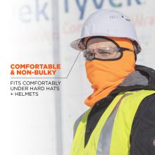 Comfortable and non-bulky fits comfortably under a helmet without feeling bulky.