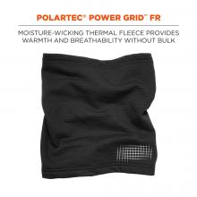 Polartec Power Grid FR: Moisture-wicking thermal fleece provides warmth and breathability without the bulk