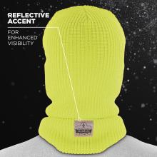Reflective accent for enhanced visibility