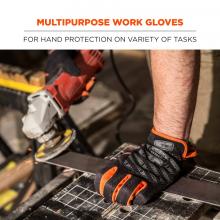 Multipurpose work gloves: for hand protection on variety of tasks