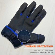 Thermal protection. Insulated fill for comfort and warmth