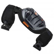 344 Black Broad Cap Injected Gel Knee Pad w/Articulation image 4