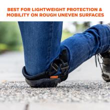 Best for lightweight protection and mobility on rough uneven surfaces