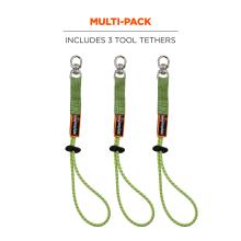 Multi-pack: includes 3 tool tethers. 