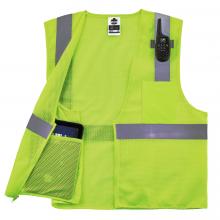 GloWear 8210Z Hi-Vis Safety Vest - Type R, Class 2, Zipper | Ergodyne