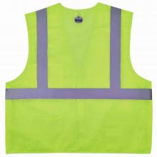 8217BA S/M Lime Class 2 Hi-Vis 5-Point Breakaway Safety Vest image 2