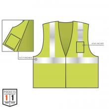 1 inner pocket (7x7.77 inches) and 1 outer pocket (4.5x5 inches) image 3