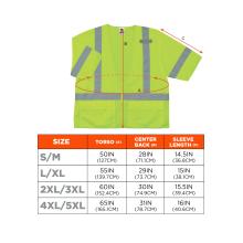 Size Chart for sizes S/M - 4XL/5XL. View size chart before the size selector for better screen reader experience.
