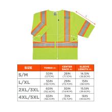 Size Chart for sizes S/M - 4XL/5XL. View size chart before the size selector for better screen reader experience.
