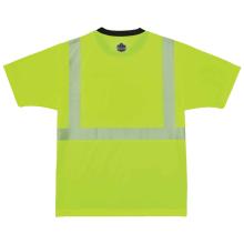 Back of hi-vis shirt