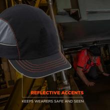 Reflective accents: keeps wearers safe and seen