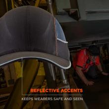Reflective accents: keeps wearers safe and seen