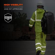 High Visibility. ANSI/ISEA 107 compliant