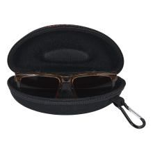 Safety glasses hard case holding bronze color safety glasses
