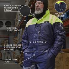 N-Ferno 6475 Insulated Freezer Coveralls | Ergodyne