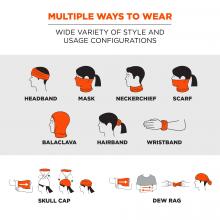 multiple ways to wear: wide variety of style and usage configurations