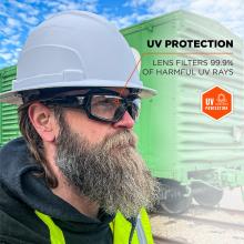 UV Protection: lens filters 99/9% of harmful UV rays