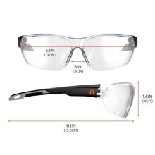 Lens width: 5.1 inches (13cm). Lens height: 1.6 inches (4cm). Nose width: 0.8 inch (2cm). Temple length: 6.1 inches (15.5cm)