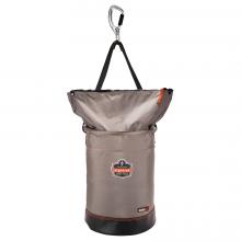 Arsenal 5974 Large Nylon Hoist Bucket Tool Bag - Swiveling Carabiner, Zipper Top