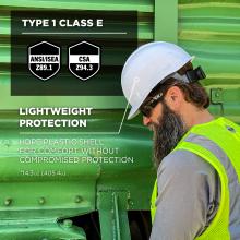Skullerz 8967 Lightweight Cap-Style Hard Hat - Type 1, Class E