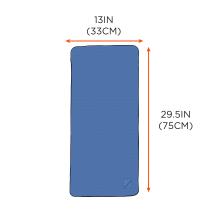 Dimesnions of cooling towel are 29.5 inches or 75cm in height, 13 inches or 33 cm in length