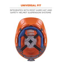 Designed with a universal fit, the sweatband integrates seamlessly with most hard hat and safety helmet suspension systems.