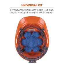 Universal Fit: Integrates with most hard hat and safety helmet suspension systems.
