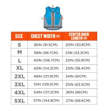 Chill-Its 6667 Wet Evaporative Cooling Vest - PVA, Zipper Closure