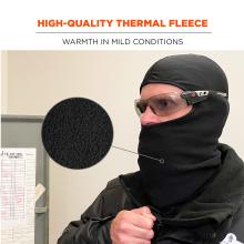 High-Quality Thermal Fleece: Offers warmth in mild conditions.