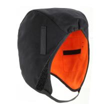 3q view of cotton winter hard hat liner