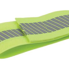 Attachment detail of lime hi vis arm band