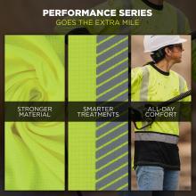 Performance Series has three key benefits: stronger material, smarter treatments, and all-day comfort.