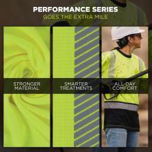Performance Series has three key benefits: stronger material, smarter treatments, and all-day comfort.