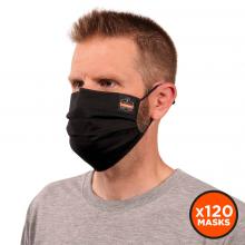 Skullerz 8801-CASE Pleated Face Cover Mask - Reusable, Cotton (120-Pack)