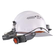 Hard hat fan kit mounted on skullerz 8972 hard hat
