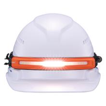 Front view of widebeam headlamp strap with narrow light setting