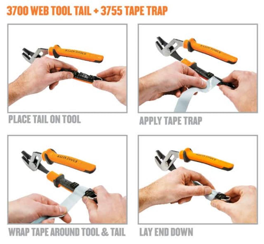 3700 web tool tail and 3755 tape trap