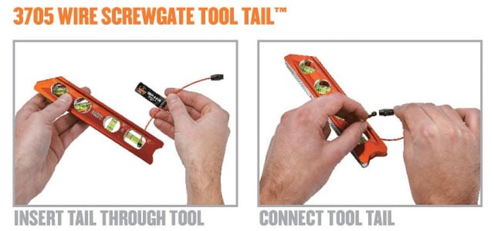3705 Wire Screwgate Tool Tail