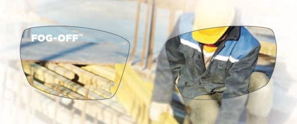 Fog-off lenses