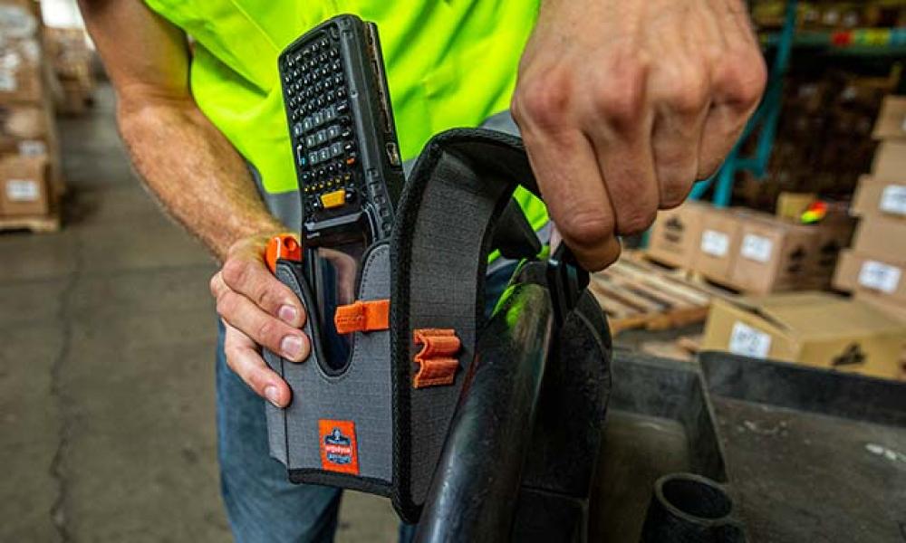 Scanner holster attachment