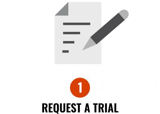 1. Request a trial