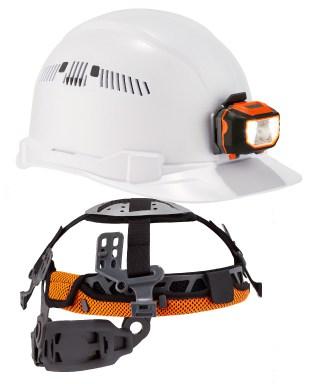 Hard hat shell and suspension