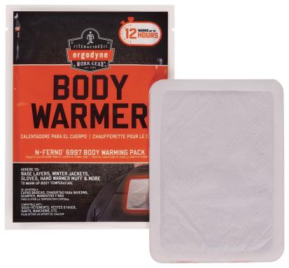 body warmer in packaging