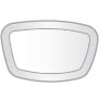 Clear Lens, Transparent Clear Frame