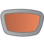 Copper Lens, Matte Gray Frame