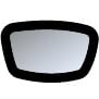 Silver Mirror Lens, Black Frame