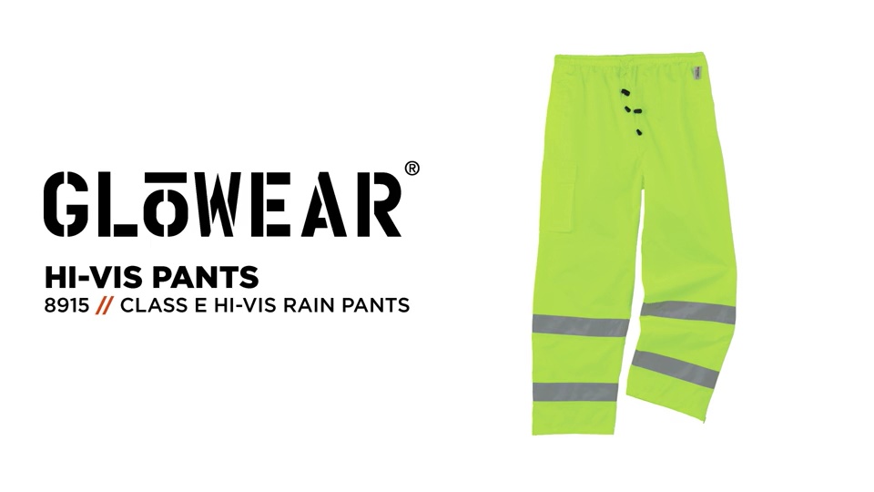 Refrigiwear 9325R HiVis Insulated Waterproof Pants XLG