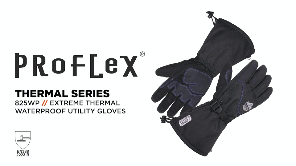 THERMAL INSULATED WINTER COLD SAFETY WATERPROOF SAFETY WORK GLOVES